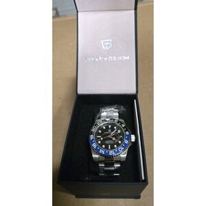 PAGANI DESIGN GMT Automatic Watch Men Luxury 40MM Stainless Steel NEW